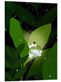 PVC print Night fairy reading
