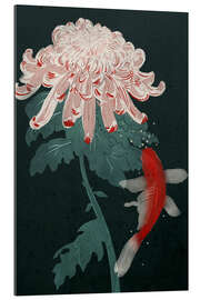 Gallery print Koi and Chrysanthemum