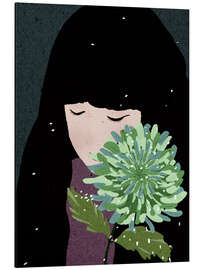 Magnettafel Winterchrysantheme