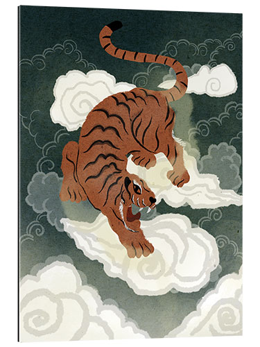 Gallery print Tigress on clouds