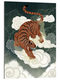 Gallery print Tigress on clouds