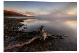 Acrylic print Morning Mists Over the Lake