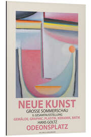 Magnettafel Symphony in Pink, Münchner Kunstausstellung