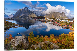 Gallery print Autumn in Lofoten