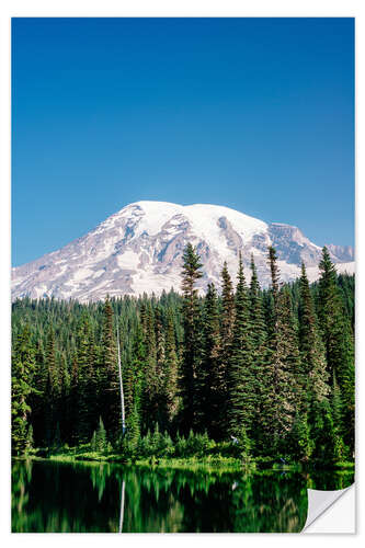 Vinilo para la pared Mount Rainier National Park, Washington, USA