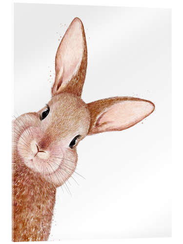 Akryylilasitaulu Peeping Rabbit