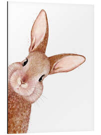 Magnettafel Neugieriges Kaninchen