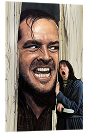 Tableau en verre acrylique Here&#039;s Johnny - The Shining