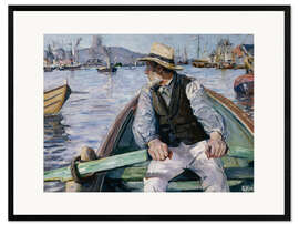 Ingelijste kunstdruk Look Forward, Bergen Bay