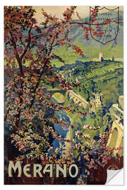 Sticker mural Poster of Merano, 1926