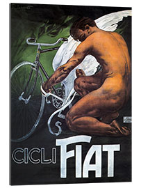 Galleritryck Cicli Fiat advertisement, 1910