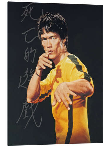 Acrylglasbild Bruce Lee