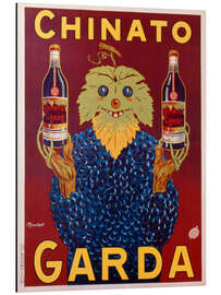 Magnettafel Werbung für Chinato Garda, 1925