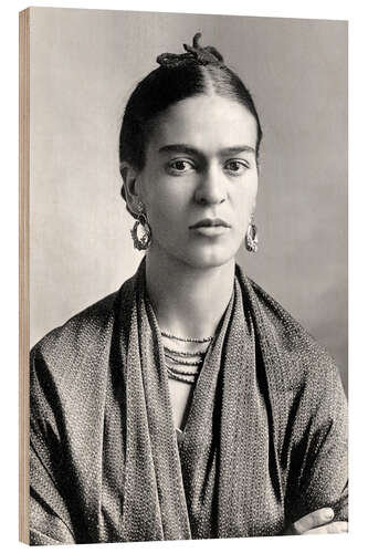 Stampa su legno Frida Kahlo de Rivera, 1932