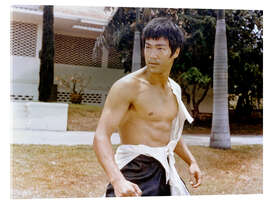 Stampa su vetro acrilico Bruce Lee in &quot;The Big Boss&quot;, 1971