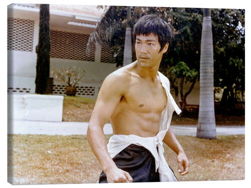 Canvas print Bruce Lee in "The Big Boss", 1971