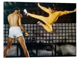 PVC print Bruce Lee and Kareem Abdul-Jabbar