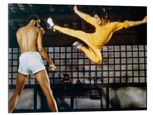 Gallery print Bruce Lee and Kareem Abdul-Jabbar