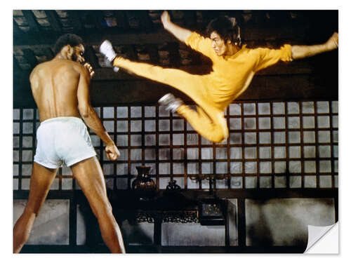 Wall sticker Bruce Lee and Kareem Abdul-Jabbar