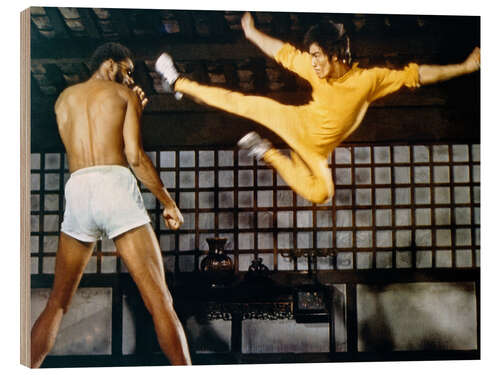 Puutaulu Bruce Lee and Kareem Abdul-Jabbar