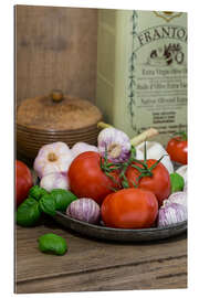 Gallery print Tomatoes and Garlic