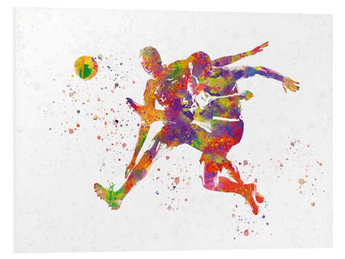 Foam board print Soccer Player XXIX