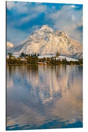 Quadro em alumínio Hopfensee in the Allgäu