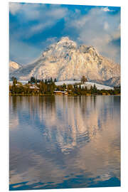 Bilde på skumplate Hopfensee in the Allgäu