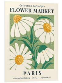 Foam board print Flower Market, Paris, Chamomile