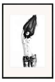 Gerahmter Kunstdruck Undressed