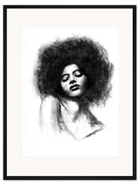 Gerahmter Kunstdruck Soul Queen