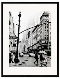 Framed art print Streets of New York