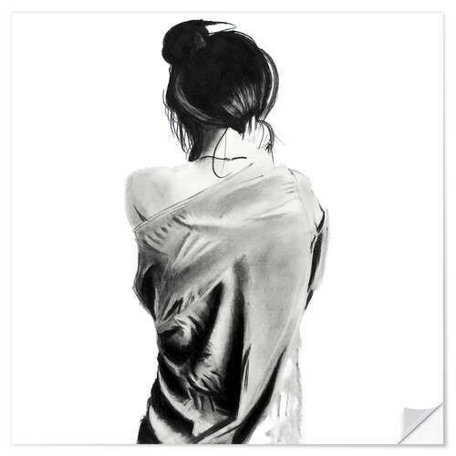 Wall sticker Back Portrait