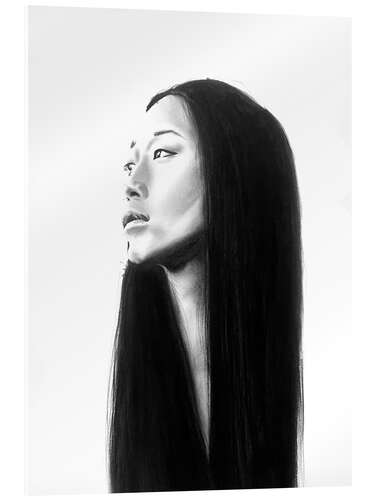 Akryylilasitaulu Asian Beauty Portrait
