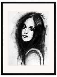 Gerahmter Kunstdruck Nikki