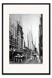 Gerahmter Kunstdruck Big City Streets