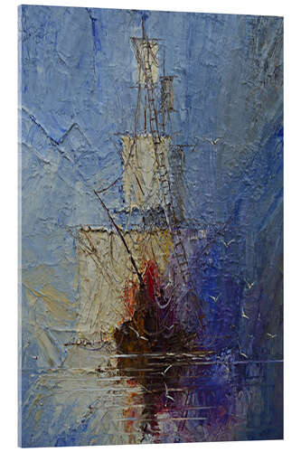 Acrylglasbild Segelschiff