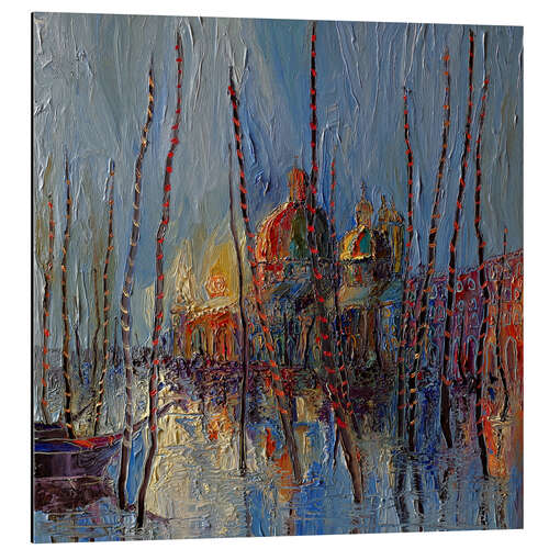 Tableau en aluminium Venetian Port