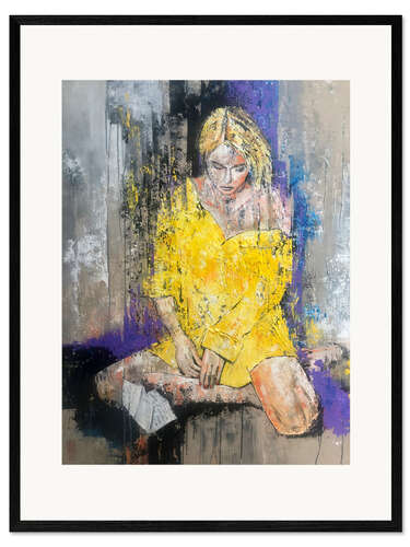Innrammet kunsttrykk The Letter