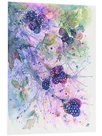 Foam board print Blackberry