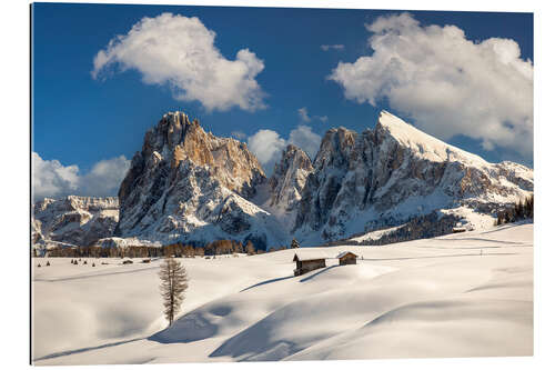 Gallery print Alpe di Siusi in winter