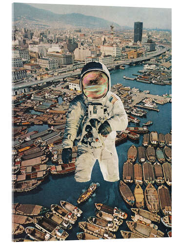 Stampa su vetro acrilico Astronaut