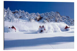 Alubild Helikopter-Skifahren mit den Wasatch Powderbird Guides in den Wasatch Mountains, Utah