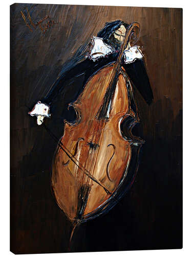 Tableau sur toile The Cello Player