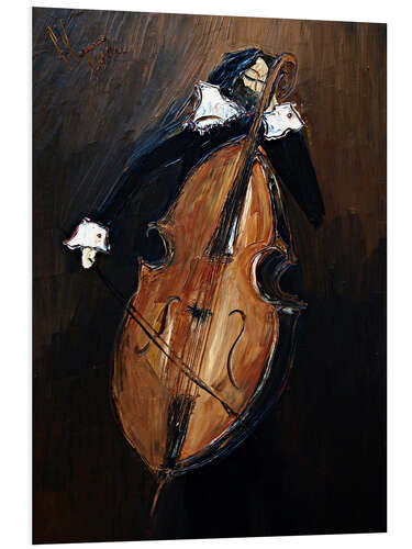 PVC print The Cello Player