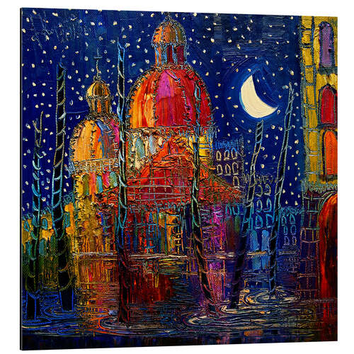 Tableau en aluminium Venetian Nights