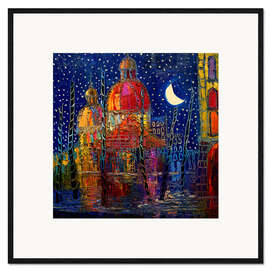 Impression artistique encadrée Venetian Nights