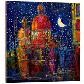 Quadro de madeira Venetian Nights