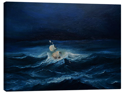 Canvas print Sailing Through the Storm