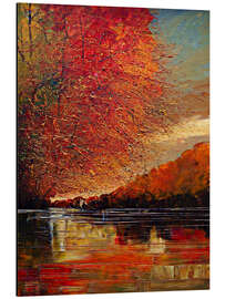 Magnettafel Purpurne Flüsse